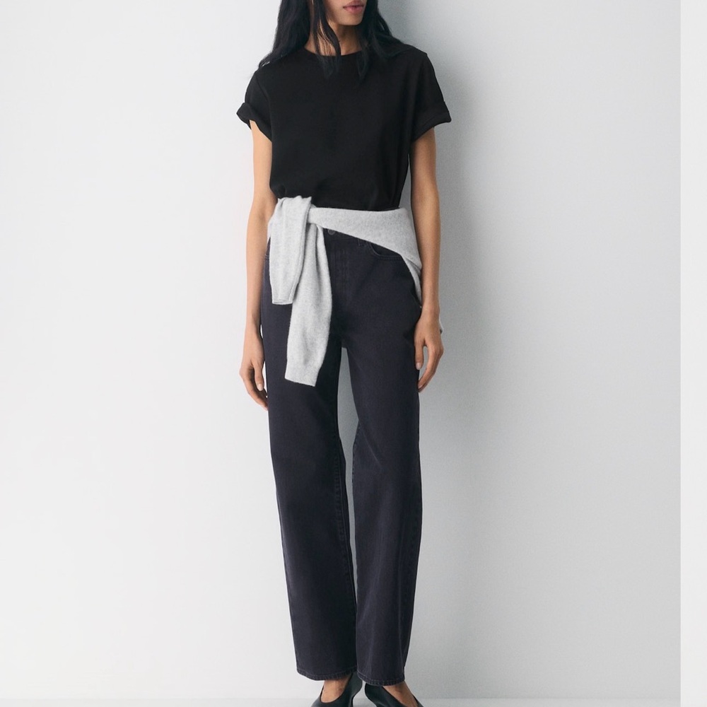 Aritzia Denim Forum The Farrah Hi-Rise Wide Jean